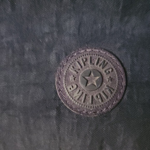 Kipling "Keiko" Black Nylon Messenger Crossbody Bag - Picture 3 of 10